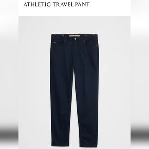 Banana Republic Mens Athletic Travel Pant 34W 30L